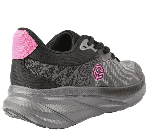 Pantofi sport, dama, GORETTI, D100-CL27209 negru, textil